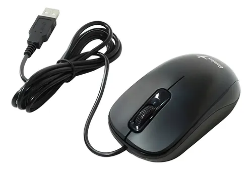 Mouse Genius DX-110 USB Negro 1000 DPI 3 Botones