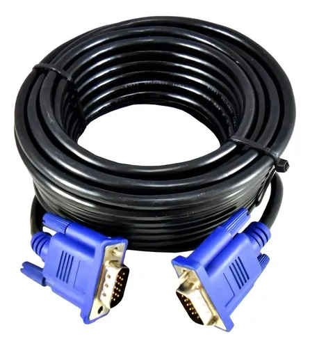 Cable VGA 10 Metros para Monitor PC y Proyector
