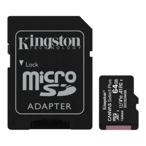 Memoria Micro SD ENV 64GB 85MB/s con adaptador SD