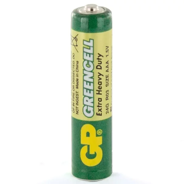 Pila AAA Greencell Carbon 1.5V Unidad