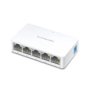 Switch Mercusys 5 Puertos 10/100 Mbps Escritorio
