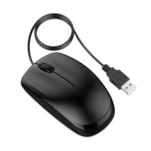 Mouse LG100 Óptico LED con Cable USB