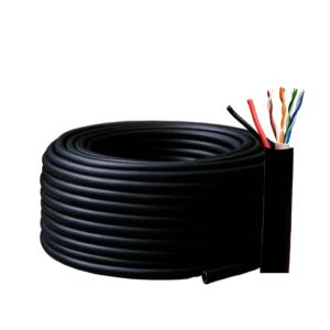 Cable de Red Cat5e UTP 100 Metros Exterior Negro