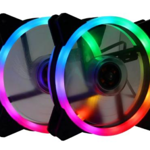 Ventilador Cooler LED RGB 12025 12cm 6 Pine