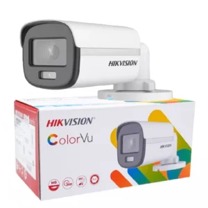 Cámara Tubo Hikvision ColorVu 2MP Exterior con Micrófono