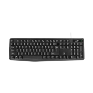 Teclado Genius KB-117 USB Negro Resistente a Derrames