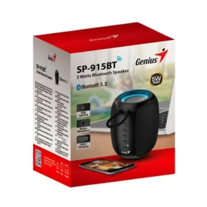 Parlante Genius SP-915BT Portátil Bluetooth 5.3 5W Negro