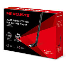 Adaptador USB WiFi Mercusys AC650 Dual Band Alta Ganancia - Image 2
