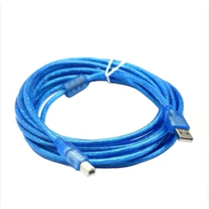 Cable de Impresora USB 2.0 10 Metros Azul