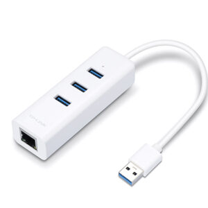 Adaptador TP-Link UE330 USB 3.0 a Gigabit Ethernet + Hub 3 Puertos
