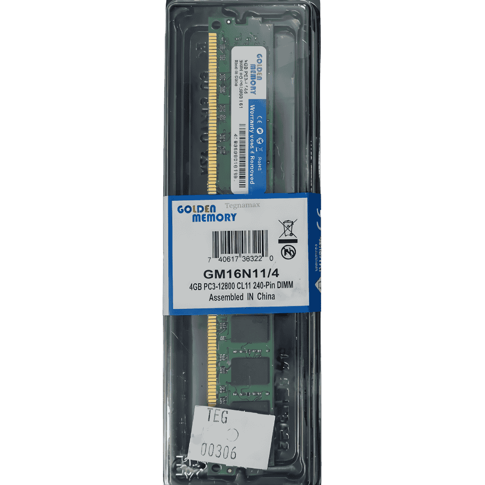 Memoria RAM DDR3 4GB 1600MHz Golden para PC