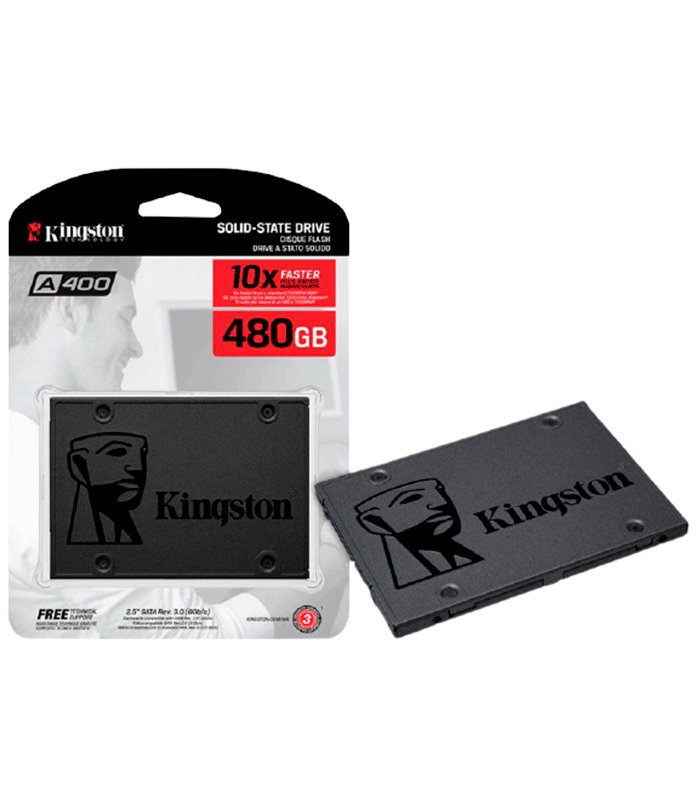 Disco SSD Kingston Original 480GB 2.5” SATA III 510/460MB/s