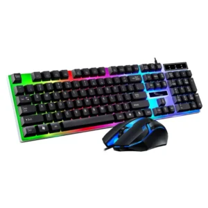 Combo Teclado y Ratón Gamer G21B con Luces LED