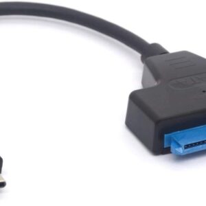Adaptador USB Tipo C a SATA para SSD y HDD 2.5"