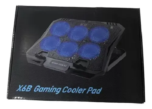 Base de Enfriamiento para Laptop con 6 Ventiladores y 2 USB - Image 3